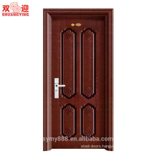 Anti-theft Single Leaf Iron Steel Metal Door Hot-rolled steel/Galvanized Steel Entry Door